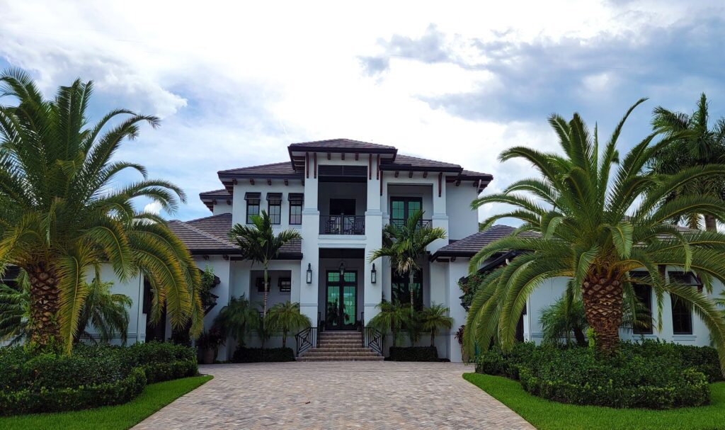 facade of a house